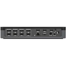 Targus DOCK570EUZ Docking Station Alámbrica Negra con 4 HDMI y 4 DisplayPort, Compatible con Windows y Mac OS