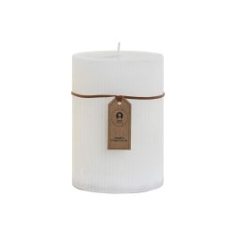 DKD Home Decor Vela de Cera perfumada Algodón Blanca Rayada 98h Basic 10x14x10 cm 910gr Pack 6 Unidades para Decoración Hogar Precio: 52.5000003. SKU: B1EB5ETSWM