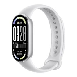 Xiaomi Mi Smart Band 10 Pulsera Inteligente AMOLED 1.72" 1500 Nits, Monitor de Actividad y Salud, 5 ATM, Glacier Silver