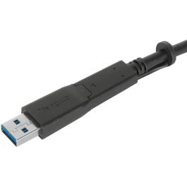 Targus Cable USB-C a USB-C con Conector USB-A Integrado, Macho-Macho, con Tornillo, 1.8 m, para Transferencia de Datos