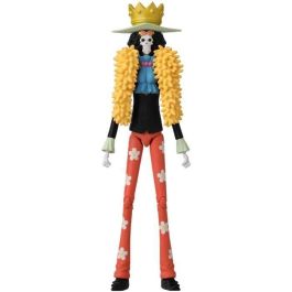 Bandai Figura Anime Heroes One Piece Brook Articulada 17 cm Detallada con Manos Extra para Fans y Coleccionistas