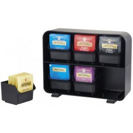 Archivo 2000 CD906 NE Organizador de Cocina con 6 Compartimentos Independientes de Poliestireno Color Negro Estante Precio: 19.89000057. SKU: S8401399