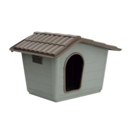 Nayeco Caseta Eco Grande 99x70x75 cm para mascota, exterior, 100% reciclada, protección frío/calor, doble ventilación Precio: 155.68999941. SKU: S7906709