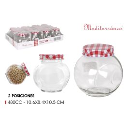 Tarrito de Vidrio 2 Posiciones 480 cc - Mediterraneo (24 Unidades) Precio: 29.49999965. SKU: B1JA8YMEVE