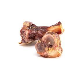 Snackys Hueso de Jamón Serrano Curado para Perros | Mordedor Natural para Higiene Dental | Caja 18 Paquetes de 2 1/2 Huesos