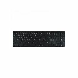 Teclado Bluetooth V7 KW550 BT Negro Qwerty Español