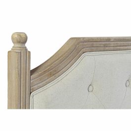 Cabecero de Cama DKD Home Decor 160 x 6 x 120 cm Natural Beige Madera de caucho Cabecero de Cama DKD Home Decor 160 x 6 x 120 cm Natural Beige Madera de caucho