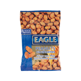 Eagle Snacks Cacahuetes Fritos con Miel Ligeramente Salados Bolsa 90 gr
