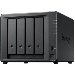 NAS Synology Diskstation DS423+/ 4 Bahías 3.5"- 2.5"/ 2GB DDR4/ Formato Torre