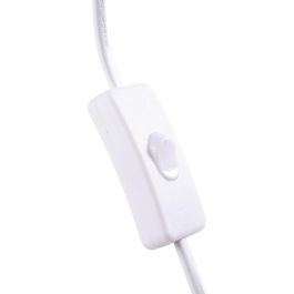 SKD-F020-W Lámpara de Suelo Recta Nórdica Wayne - Compatible Bombilla LED E27 para Salón, Comedor o Dormitorio. Diseño Elegante y Moderno
