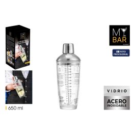 Coctelera de Vidrio con Tapa de Acero 650 ml My Bar - Inde (12 Unidades) Precio: 78.49999993. SKU: B1JEDHS9PG
