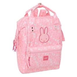 Safta Mochila con Asas para Portátil 13 pulgadas, Colección Miffy Flores, Diseño Floral, 400x270x190 mm Precio: 34.50000037. SKU: B1859X6GPG