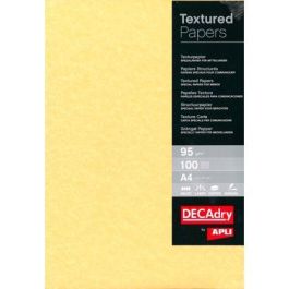 Apli Papel Textura Pergamino Oro 95 gr Tamaño A4 - 100 Hojas - Precio: 20.50000029. SKU: S8400768