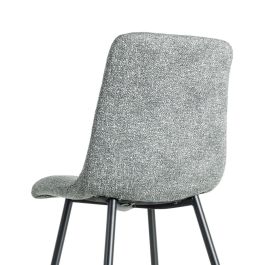 Silla Jaspeado Verde Tejido-Metal 44 X 52 X 86 cm