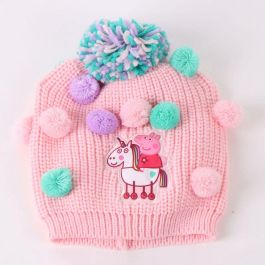 Gorro, Bufanda y Guantes Peppa Pig Rosa 3 Piezas