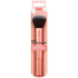 Real Techniques Brocha de Maquillaje EVERYTHING face brush para Base, Polvos y Bronceador, Cobertura Natural, Vegana, 1 Unidad