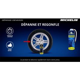 Michelin 3221320094723 Reparador de Pinchazos Repara e Infla sin Desmontar 500ml
