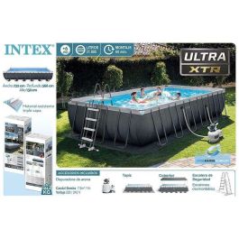Piscina ultra frame rect pool 732x366x132 cm Piscina ultra frame rect pool 732x366x132 cm