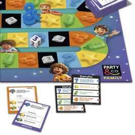 Diset Party & Co. Family Juego de Mesa para Toda la Familia con 2 Niveles de Dificultad, +8 Años, +3 Jugadores