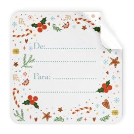 Etiquetas Regalo Adh. Rollo 250 Uds. Cuadradas 40X40 Navidad Precio: 13.50000025. SKU: B14RK23SWL