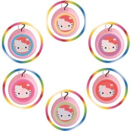 HELLO KITTY Auriculares Bluetooth Ajustables con Micrófono JEM1711542272249 - Cable USB y Audio - A partir de 3 Años