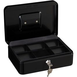 Caja para monedas - BURG WACHTER - Money 5025 Black - Apertura con llave, acero negro Caja para monedas - BURG WACHTER - Money 5025 Black - Apertura con llave, acero negro