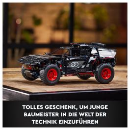 LEGO 42160 Audi RS Q e-tron Coche de Rally Teledirigido Modelo Todoterreno Dakar