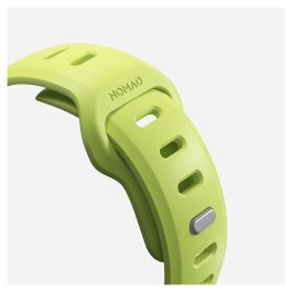 Nomad - Correa Tempo Band de Caucho para Apple Watch 41mm / 42mm, Verde Lumen, 18mm, Ajustable y Resistente al Agua