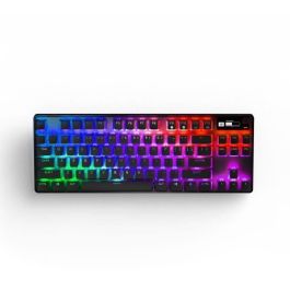 Teclado mecánico gaming - STEELSERIES - APEX PRO TKL WIRELESS (2023) - Sin teclado numérico - Alámbrico - Con interruptores ajustables - Negro Teclado mecánico gaming - STEELSERIES - APEX PRO TKL WIRELESS (2023) - Sin teclado numérico - Alámbrico - Con interruptores ajustables - Negro