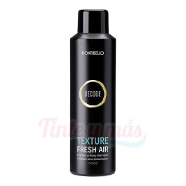 Montibello Decode Texture -Fresh Air - Champú Seco Texturizador 200 mL Precio: 15.1250007139. SKU: S4248114