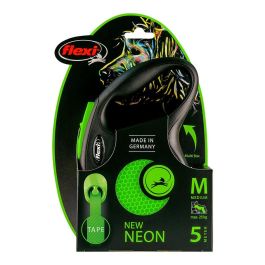 Correa Flexi New Neon S Cinta 5M Verde Neón Correa Flexi New Neon S Cinta 5M Verde Neón