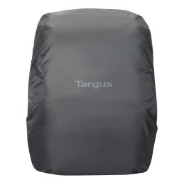 Targus Sagano Travel Mochila para Portátil 15.6 Pulgadas (39.6 cm) con Compartimento Seguro, Impermeable, Hecha de Material Reciclado RPET, 2 Bolsillos Frontales, Color Gris