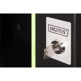 Digitus Armario Mural 19" 12HE 643x600x450mm Negro (RAL 9005) - Para Redes y Servidores