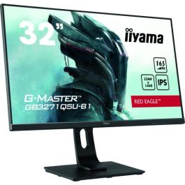 Pantalla de jugador de PC - IIYAMA G-Master Red Eagle - 31.5 WQHD - Panel IPS - 1 ms - 165 Hz - HDMI / DisplayPort / USB 3.0 - AMD FreeSync