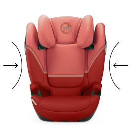 CYBEX - Silla de coche evolutiva Isofix Gr 2/3 - Solution S2 i-Fix - Rojo Hibisco