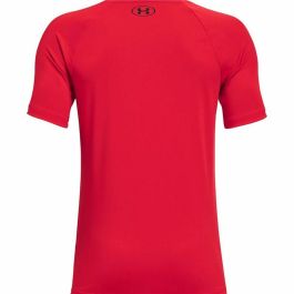 Camiseta de Manga Corta Infantil Under Armour Tech Big Logo Rojo