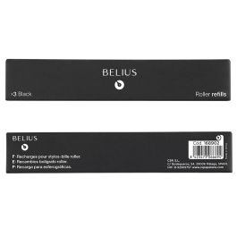 Recambio Roller Belius Negro 0,7 mm Caja 3 Unidades