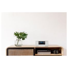 Medion MD 89289 Radio por Internet DAB+, FM, WiFi, Bluetooth, 12W, Pantalla TFT 7.1", Blanco