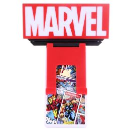 Cable Guy Ikon EXQUISITE GAMING Soporte de Carga Iluminado Marvel 20cm para Mandos PS5/Xbox con 2 USB y Bandeja R.E.S.T.
