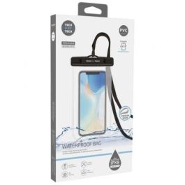 Funda impermeable colgante para agua pvc ipx8 negra Funda impermeable colgante para agua pvc ipx8 negra