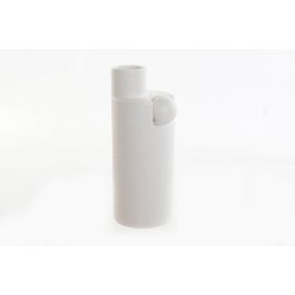 DKD Home Decor Jarrón de Cerámica Estilo Scandi Nórdico Blanco, Medidas: 8 cm Largo, 9.5 cm Ancho, 20 cm Alto, Pack de 2 Unidades Precio: 13.50000025. SKU: B16SX9JSR6