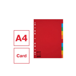 Separadores Esselte Multicolor Cartón (10 Unidades)