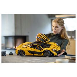 Lego 42172 McLaren P1 - Kit de Modelo de Hiperdeportivo para Adultos Entusiastas de Vehículos