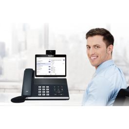 Yealink VP59-TEAMS Teléfono IP Android 8" IPS con Cámara 2MP, Wi-Fi y Bluetooth Negro/Gris
