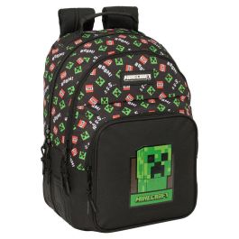 SAFTA Mochila Minecraft 42cm Adaptable a Carro Portamochilas con Doble Departamento y Bolsillo Frontal Precio: 51.49999943. SKU: B1BQKJNZQV