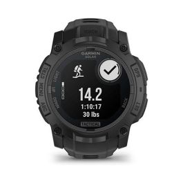 Garmin Instinct® 3 Solar Tactical Edition - Reloj Inteligente GPS, 50 mm, Pantalla AMOLED Táctil, Energía Solar, 40 Días Batería, Negro, Unisex