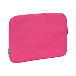 Funda para Portátil Benetton Raspberry Fucsia (34 x 25 x 2 cm)