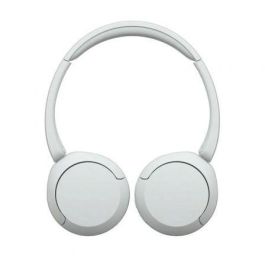 Sony WH-CH520 Auriculares Inalámbricos Bluetooth con Micrófono, hasta 50h Batería, Conectividad Multipunto, DSEE, Sonido Optimizado, Blancos
