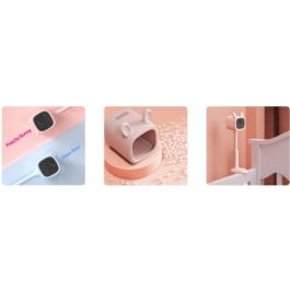 EZVIZ CS-BM1 Cámara Wi-Fi Rosa 1080p, Alcance 5m, Ángulo 85°, MicroSD