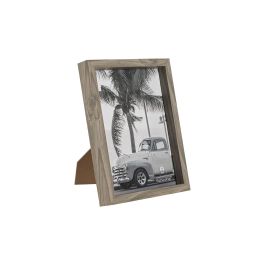 Marco Foto 15X20 Romantico DKD Home Decor Gris 2.5 x 21.5 x 16.5 cm